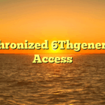 Synchronized 6Thgeneration Access